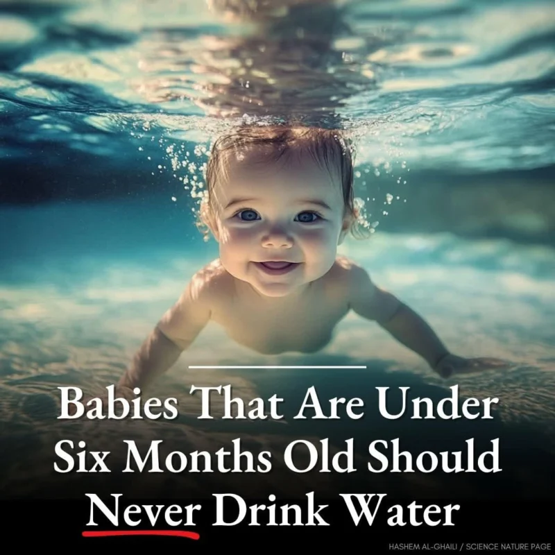 Under water